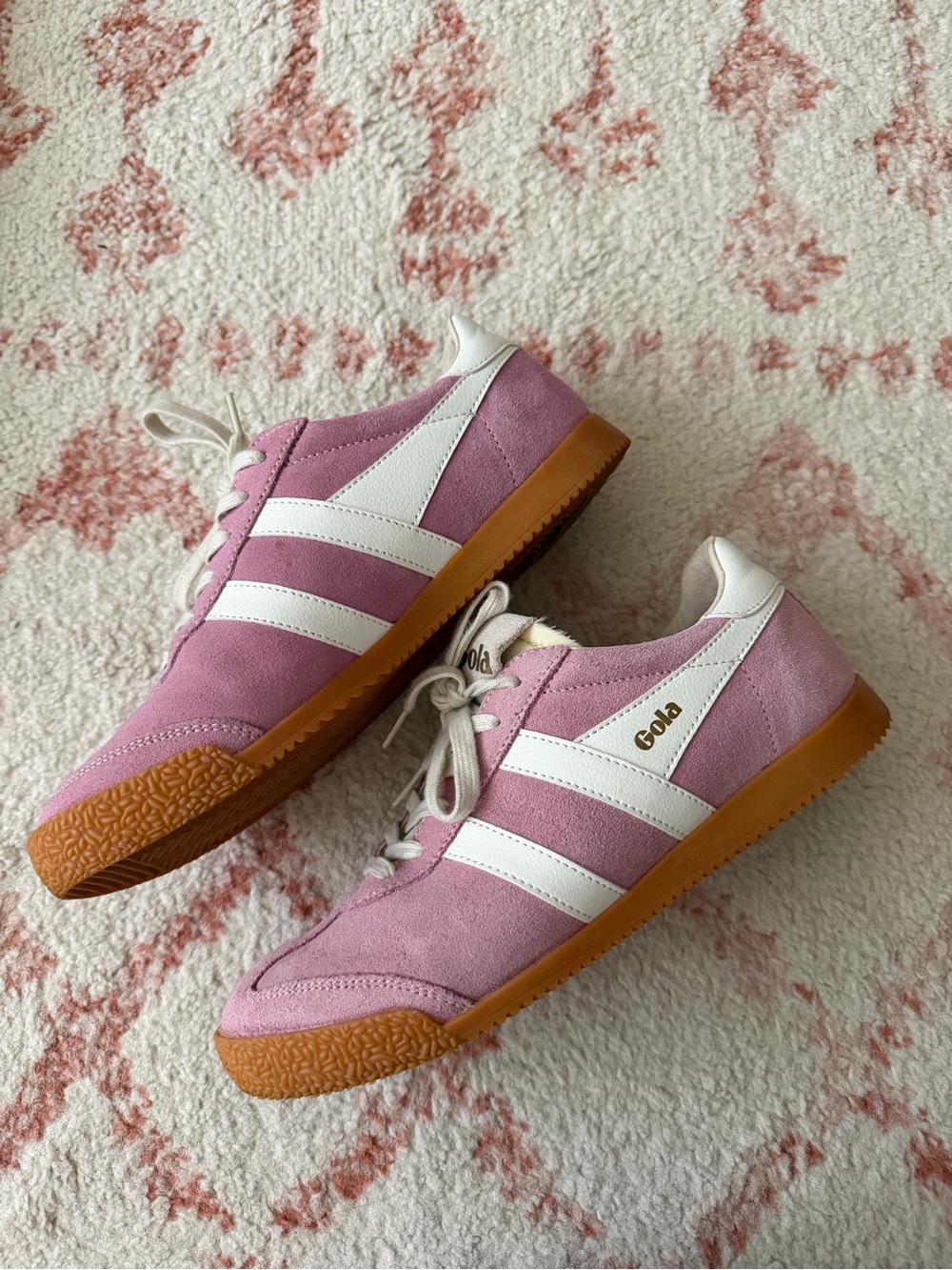 Gola Elan Candy White Rose Pink Sneakers